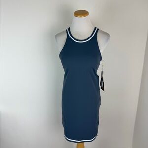 NWT Vuori Volly Tennis Golf Mini Dress in Azure Size S